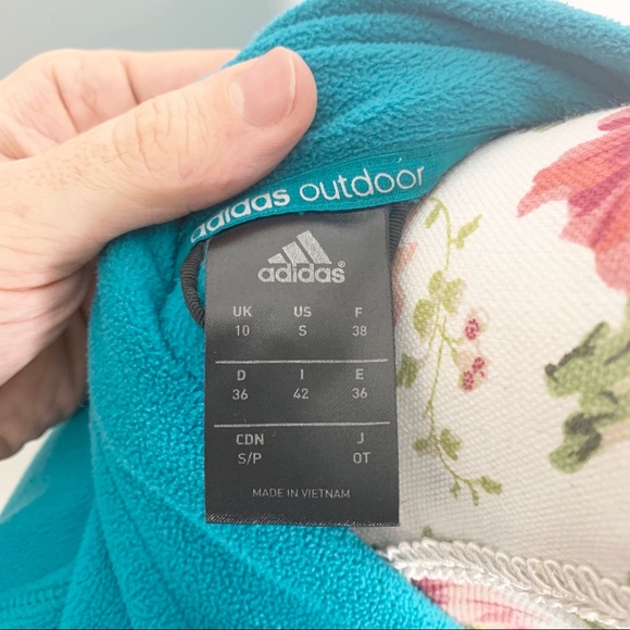 Adidas Outdoor Women’s Fleece Jacket sz S - Picture 8 of 8